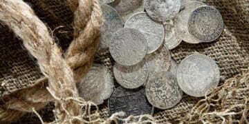 A builder finds a historic treasure trove of medieval coins more than 700 years old.