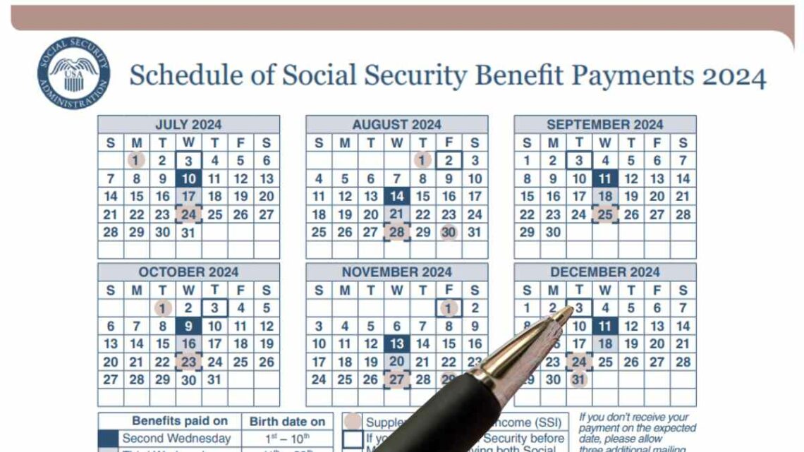 Social Security SSI payments December Seniors