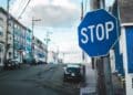 The unknown meaning of the blue STOP sign: what to do