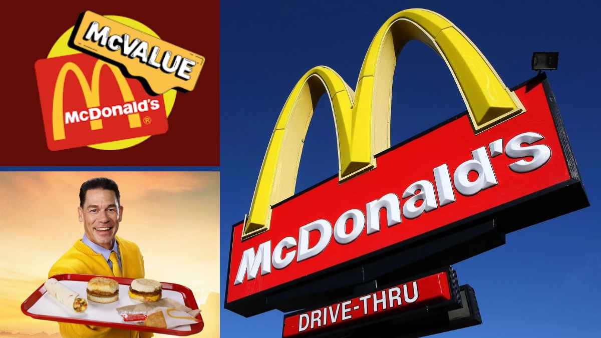 McDonald's celebrates with John Cena: new McValue menu available now