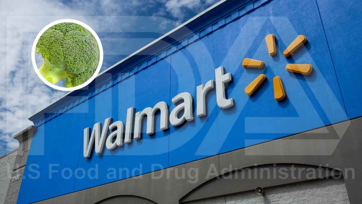 FDA Alert: Walmart recalls broccoli in 20 states due to listeria risk.