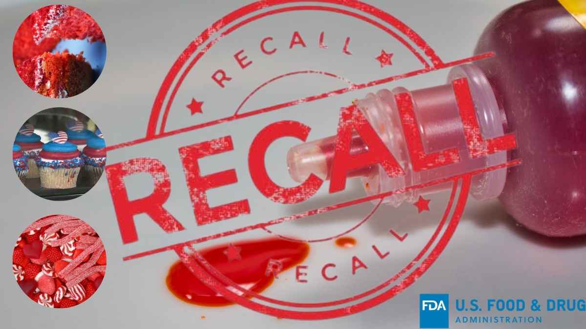 FDA bans red dye 3: find out the full list of foods containing this additive