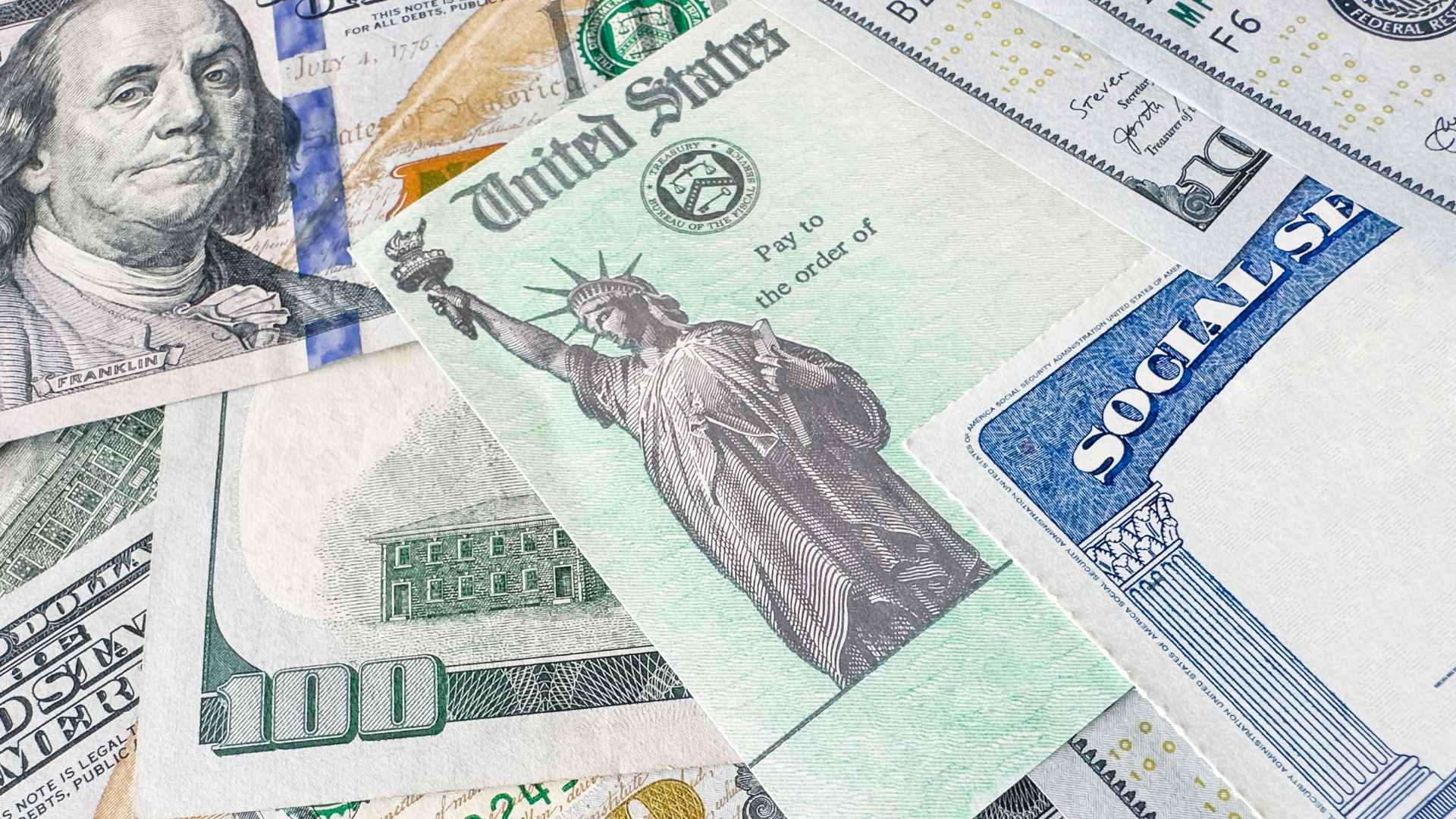 social-security-check-and-us-dollar-bills-illustrating-earnings-limit