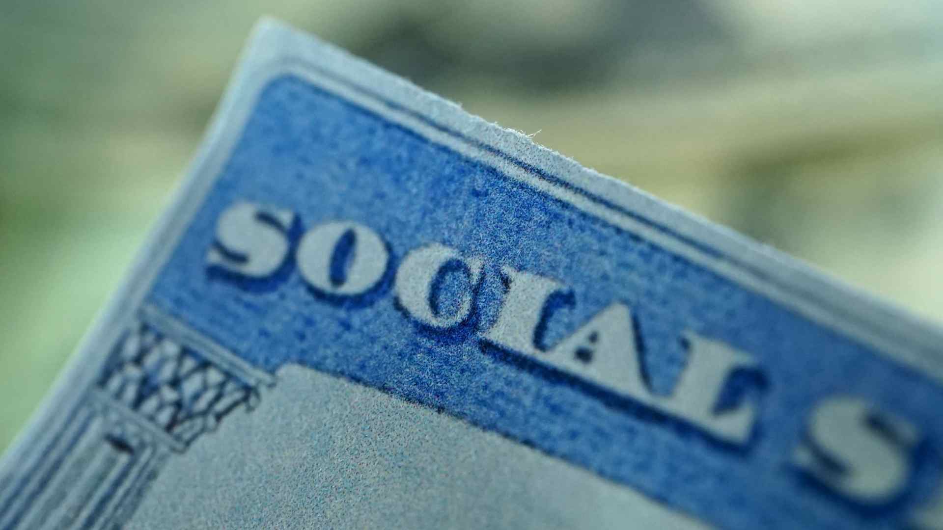 Close-up of a U S Social Security card illustrating the missed May 7 benefit payment