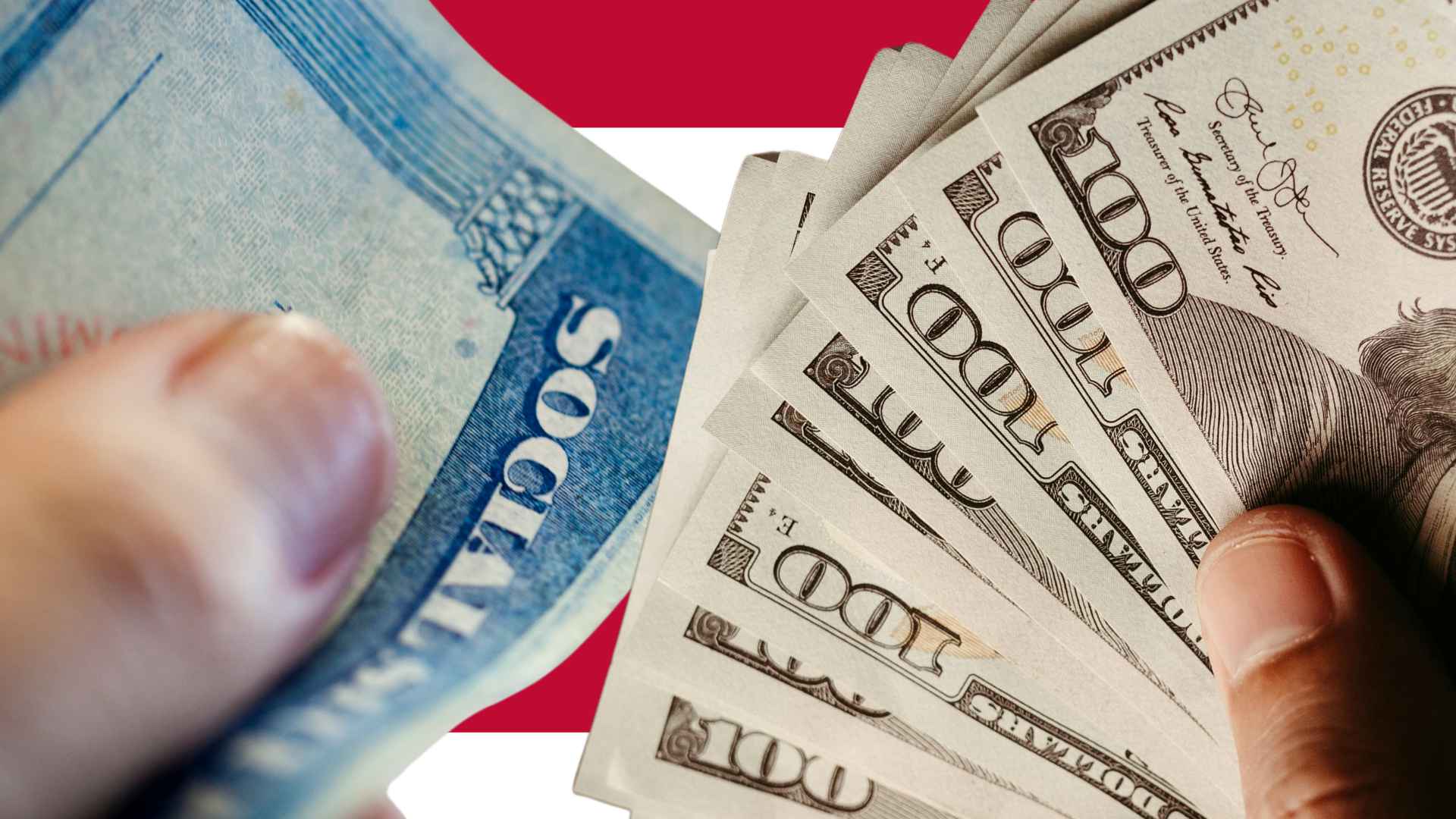 social security card and hundred-dollar bills show how the SSA earnings cap can raise or lower monthly benefit checks.