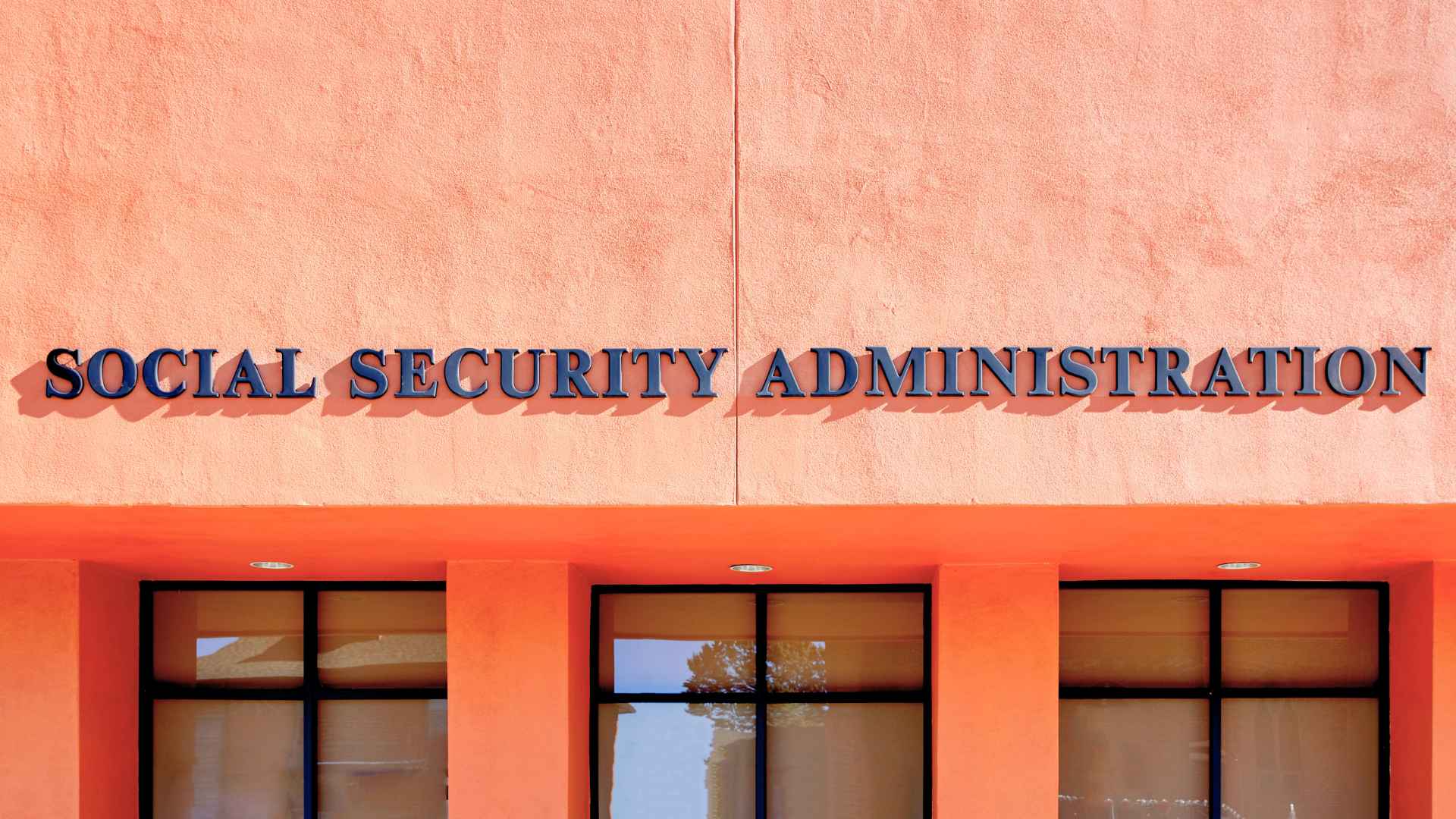 Social Security Administration building exterior with official signage