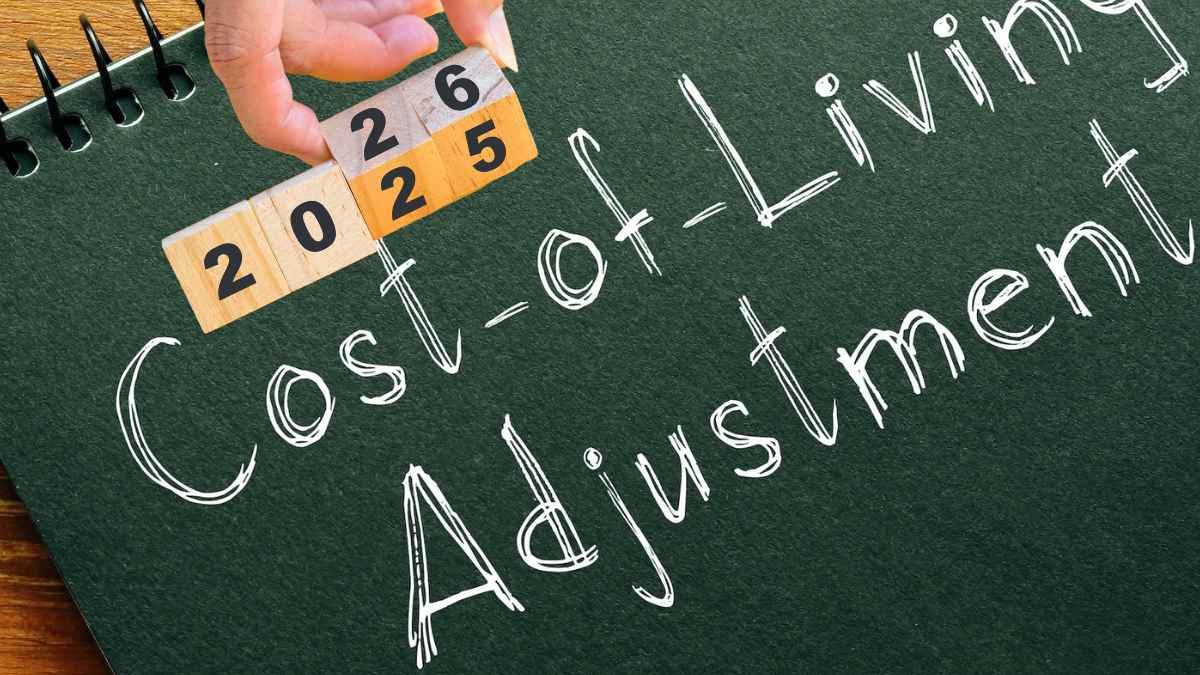 2026 Social Security COLA with focus on data changes impacting retirees, with year change from 2025 to 2026.