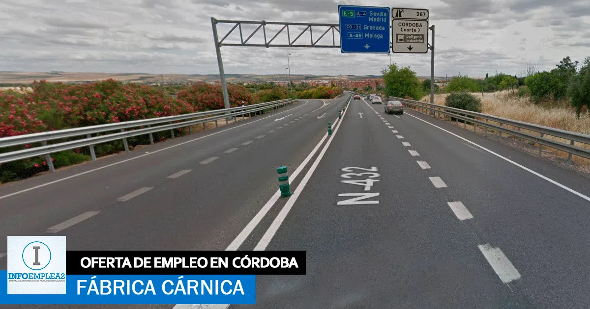 Se necesita Personal para Fábrica Cárnica en Córdoba