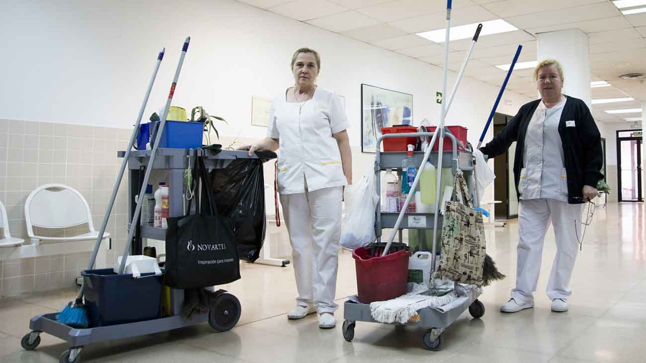buscan auxiliares limpieza trabajar hospital