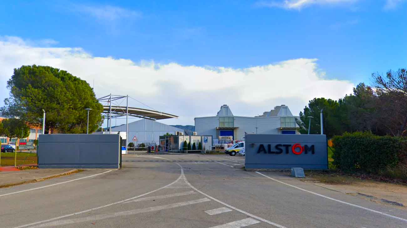 trabajar fábrica de trenes y barcos Alstom