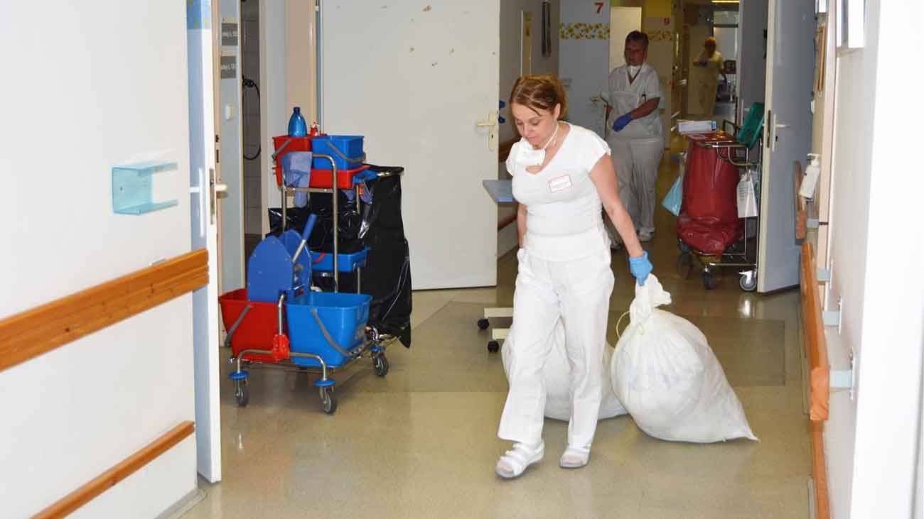 Oferta de empleo limpieza hospitales