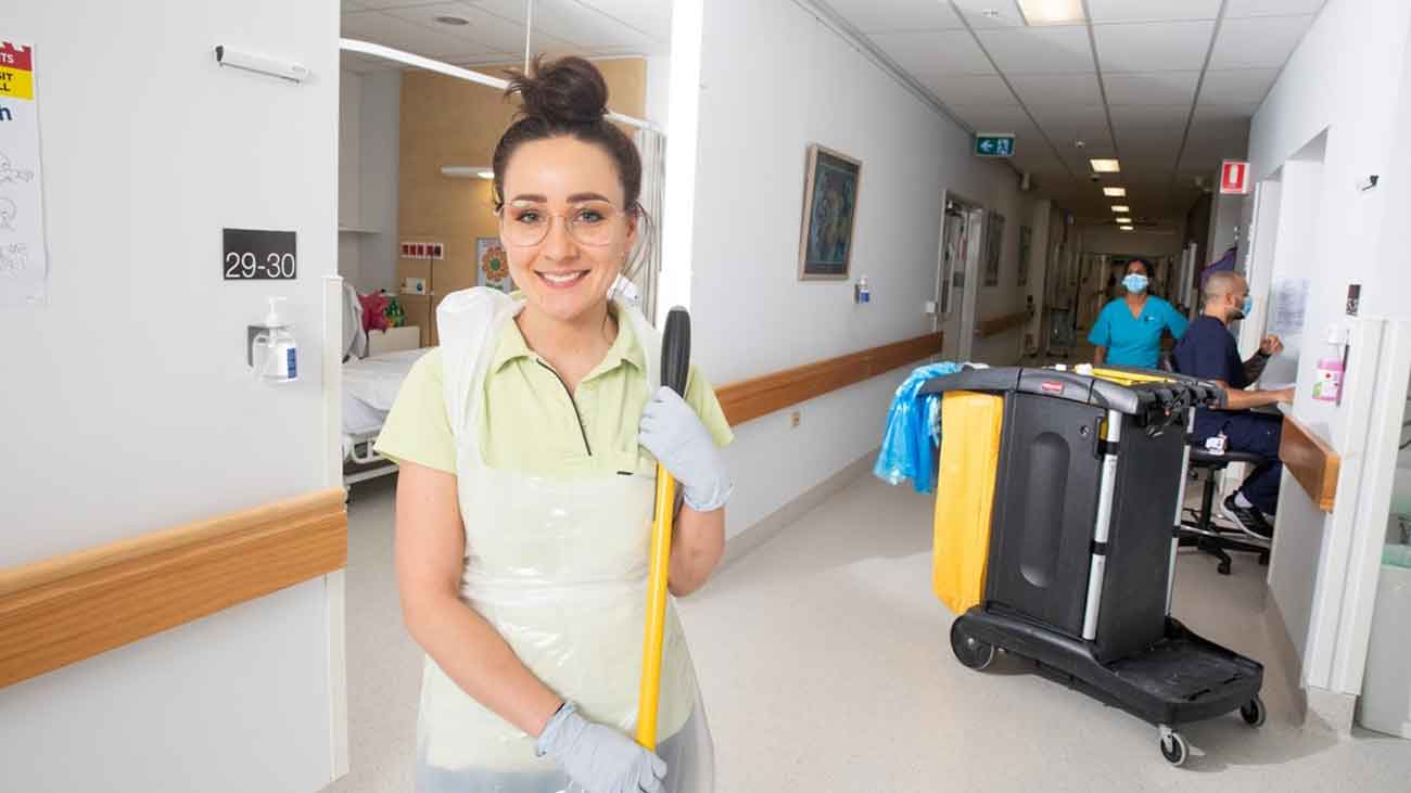 Limpieza hospitales sueldo y turno