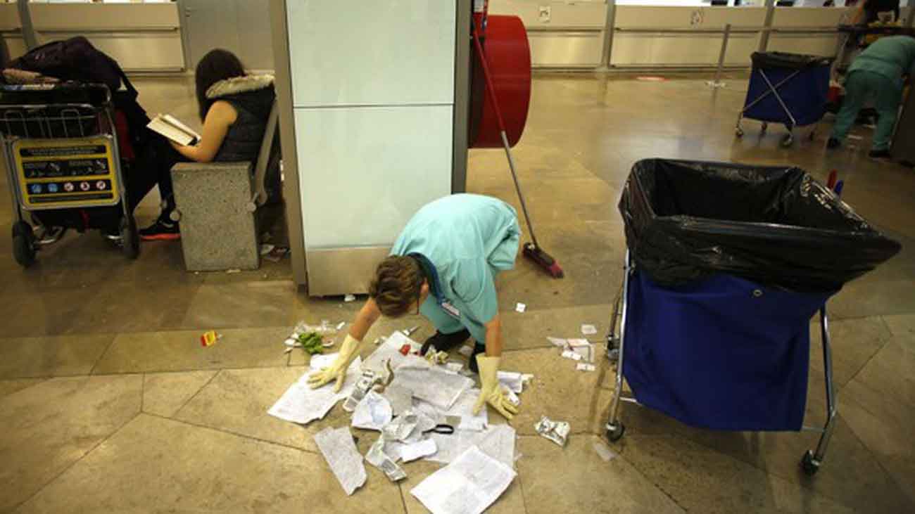 empleo limpieza Aeropuerto de Madrid