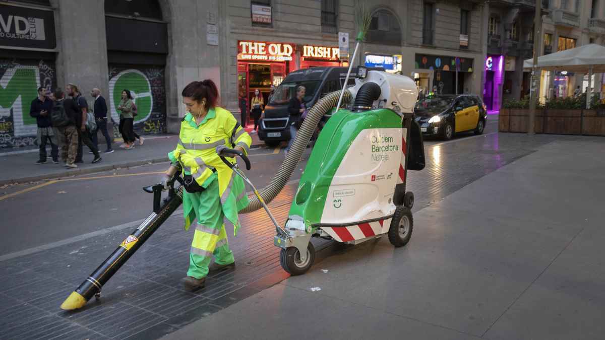 Trabajo Barcelona operario limpieza