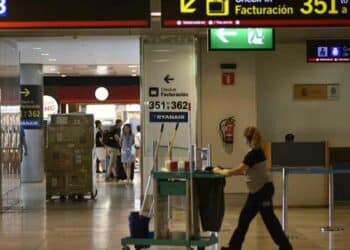 Limpieza Madrid trabajar aeropuerto Barajas