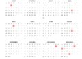 Calendario laboral 2025 España