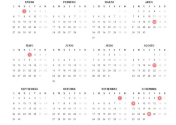 Calendario laboral 2025 España