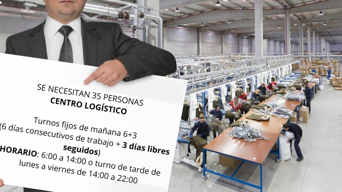 Personal en Meco Madrid trabajar almacén logístico Grupo Jevaso