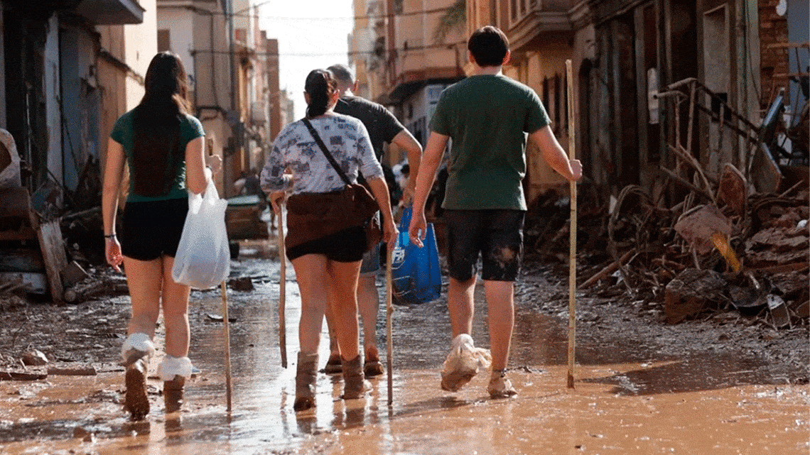 Ofertas de empleo para trabajar en la emergencia ocurrida por la dana