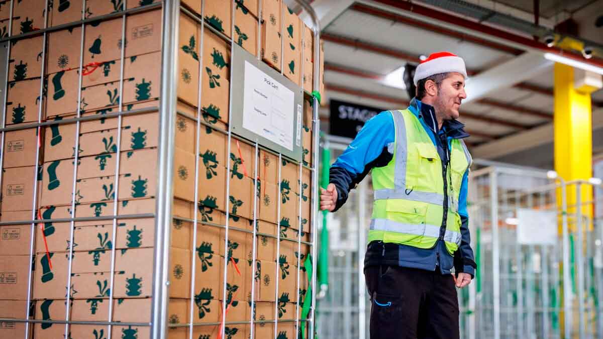 As part of the Christmas and Black Friday campaign, 128 people want to work in logistics centers: a salary of 1,650 euros.