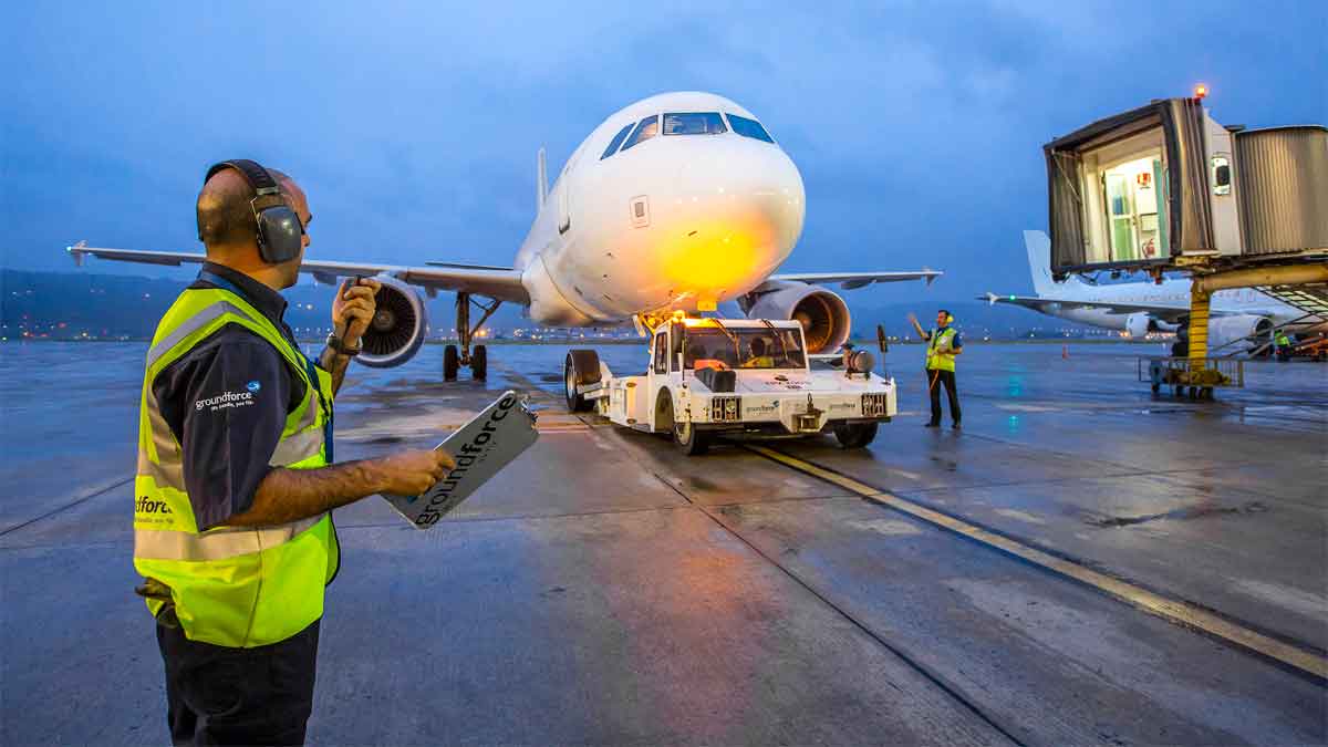 Groundforce busca personas quieran trabajar todos aeropuertos españoles