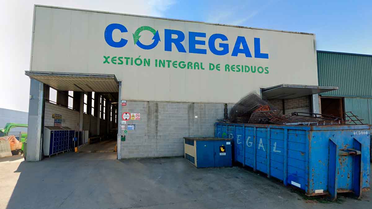 Oferta para trabajar en la planta de reciclaje Coregal.