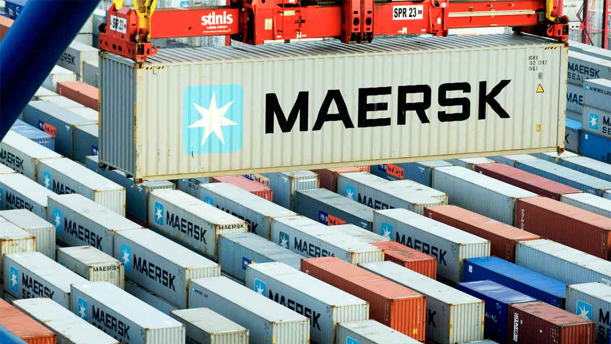 empresa logistica contenedores maersk lanza 22 ofertas trabajo aceptan todo tipo curriculums