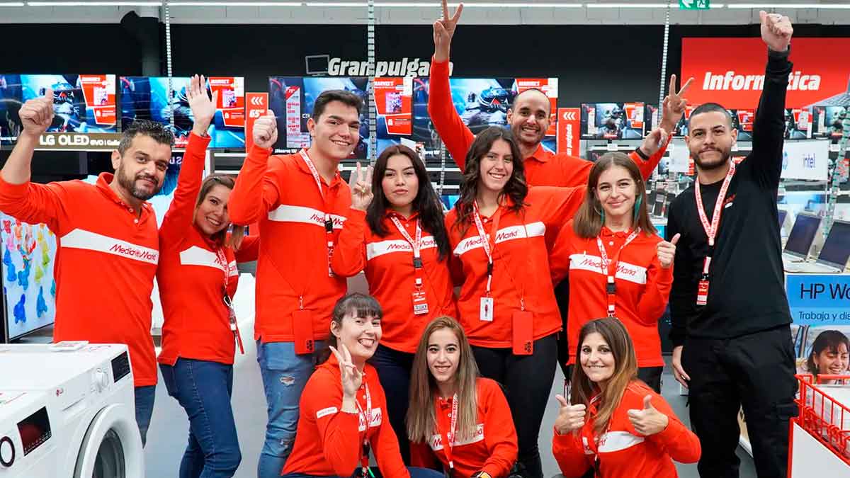 MediaMarkt publica 72 ofertas de empleo.