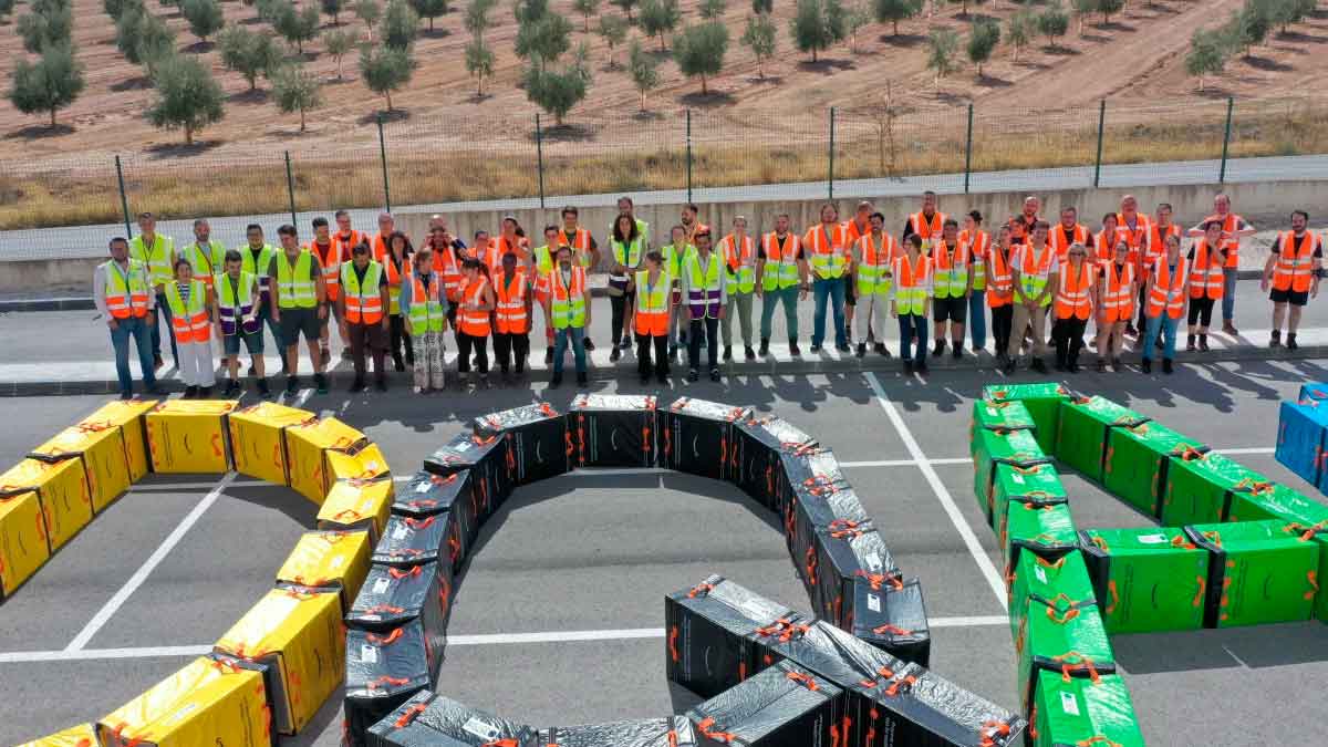 Empleo en el centro logístico de Amazon en Escúzar (Granada).