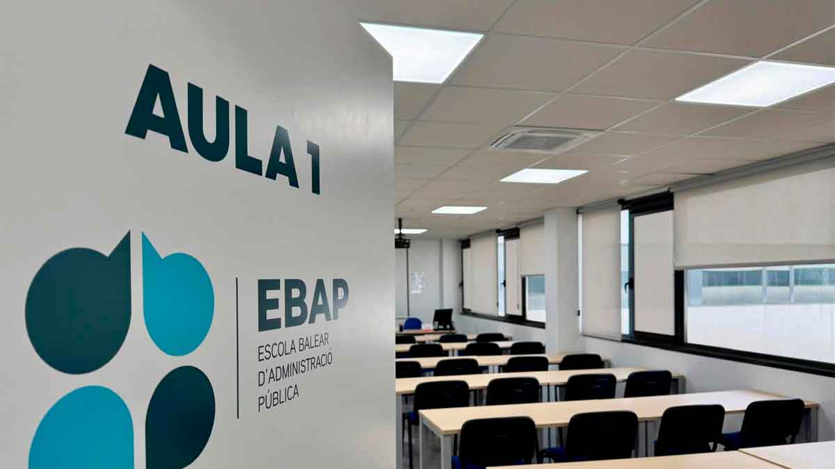 La Escuela Balear de Administración Pública (EBAP) convoca 94 plazas de auxiliar administrativo.