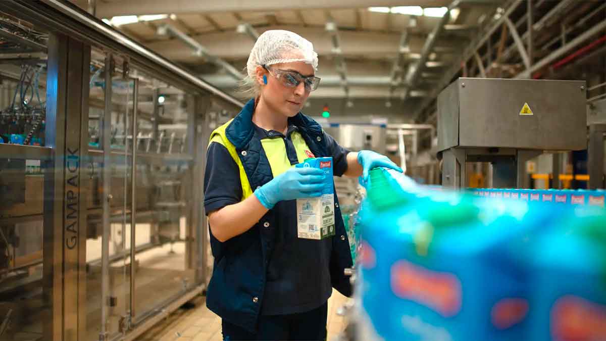 leche pascual busca personal trabajar fabricas