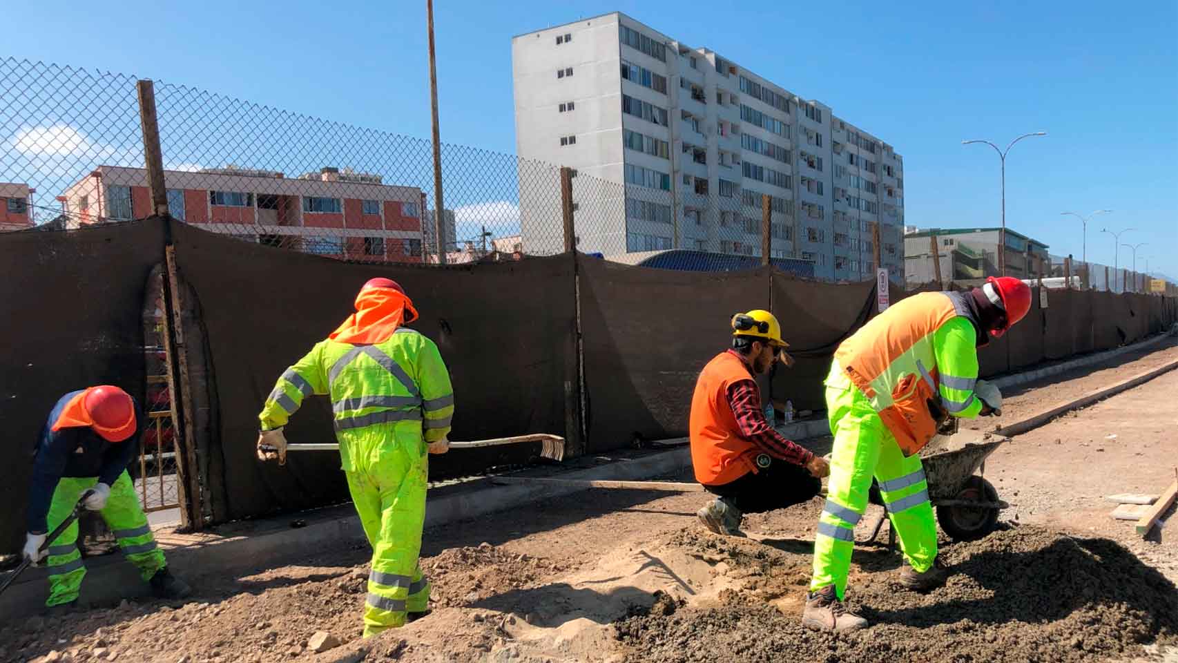 Se lanzan 504 ofertas de empleo para el sector de la construcción.