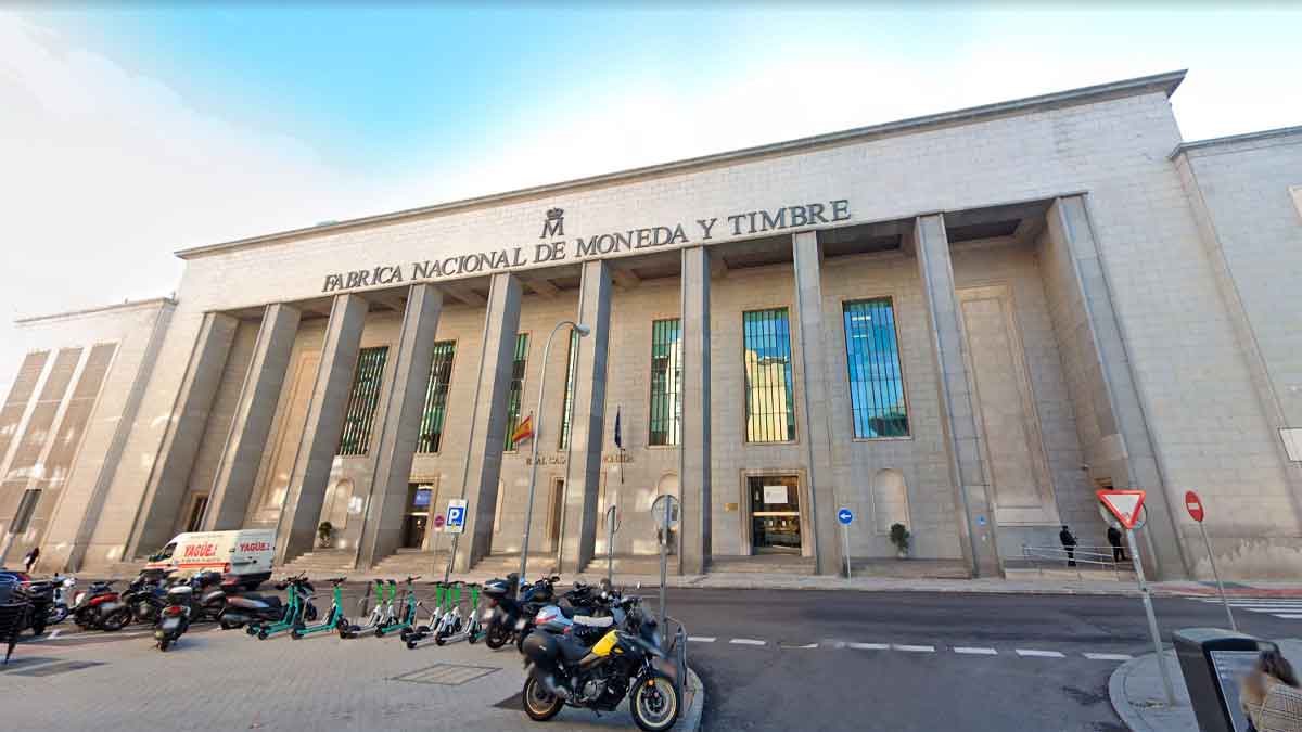 trabajar fabrica nacional moneda timbre madrid burgos