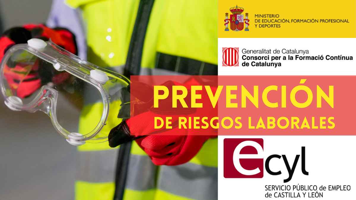 comienzan cursos gratuitos formación prl subvencionados ministerio educación formación profesional deporte