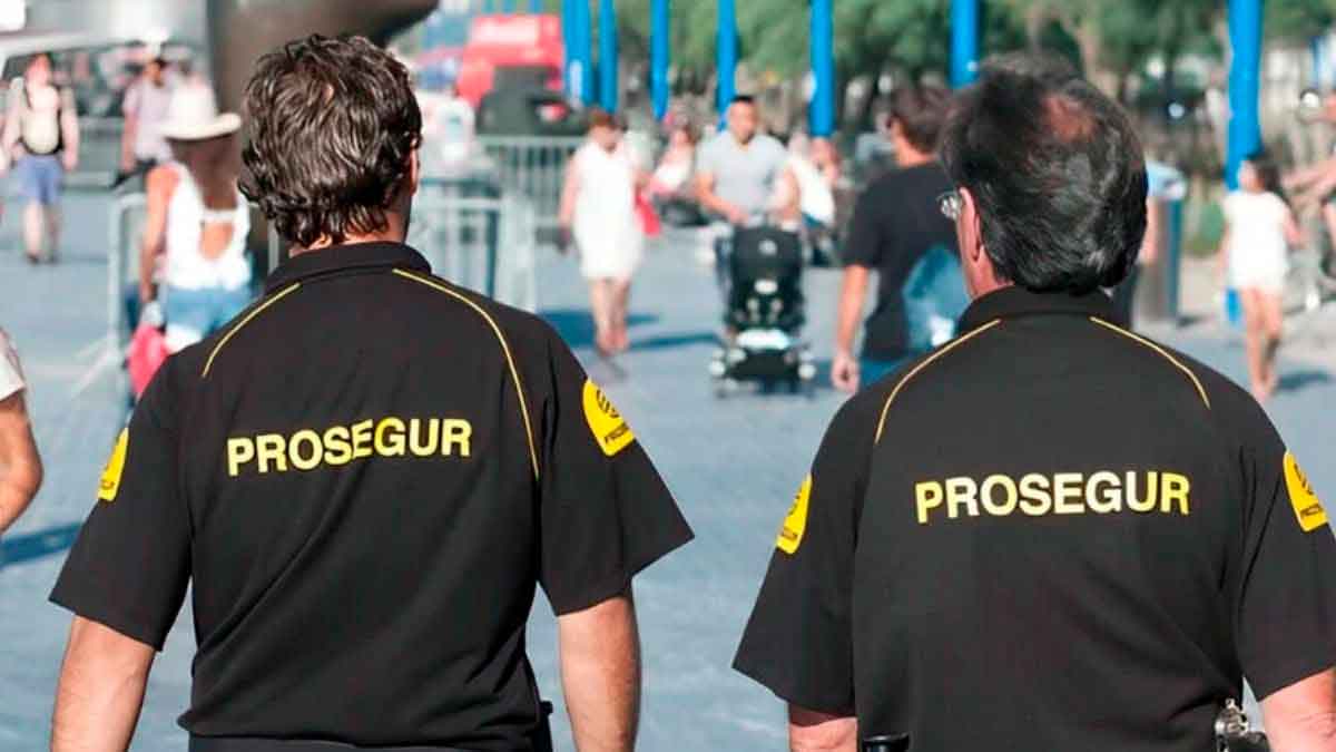 Prosegur anuncia cursos de vigilante de seguridad.