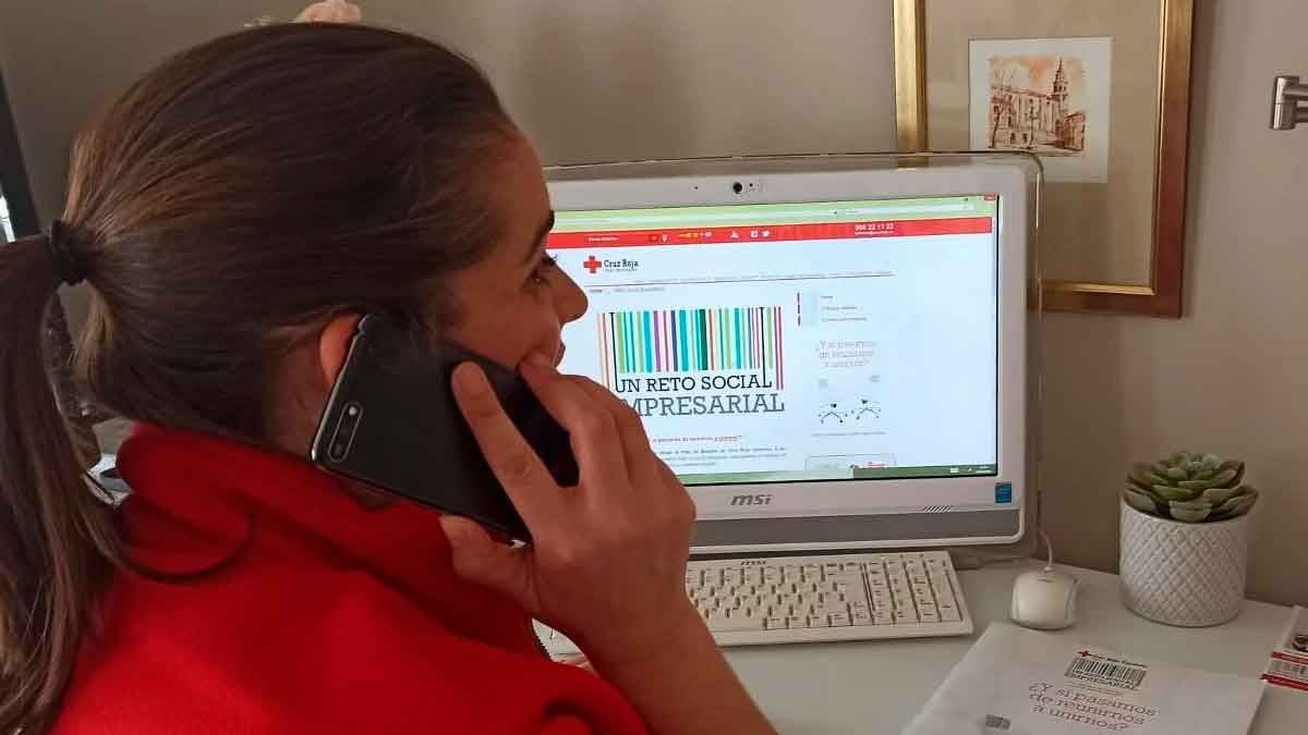 Cruz Roja anuncia 155 ofertas de empleo.