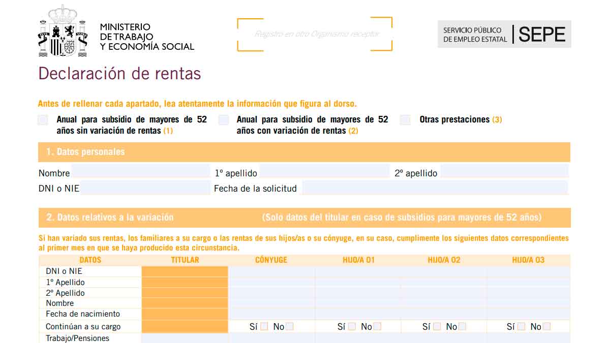 Declaración Anual de Rentas (DAR).