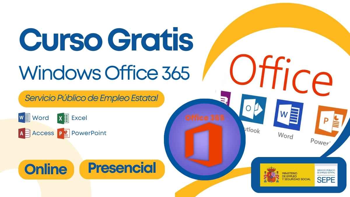 nuevos cursos gratuitos online sepe para aprender manejar paquete office word excel access powerpoint