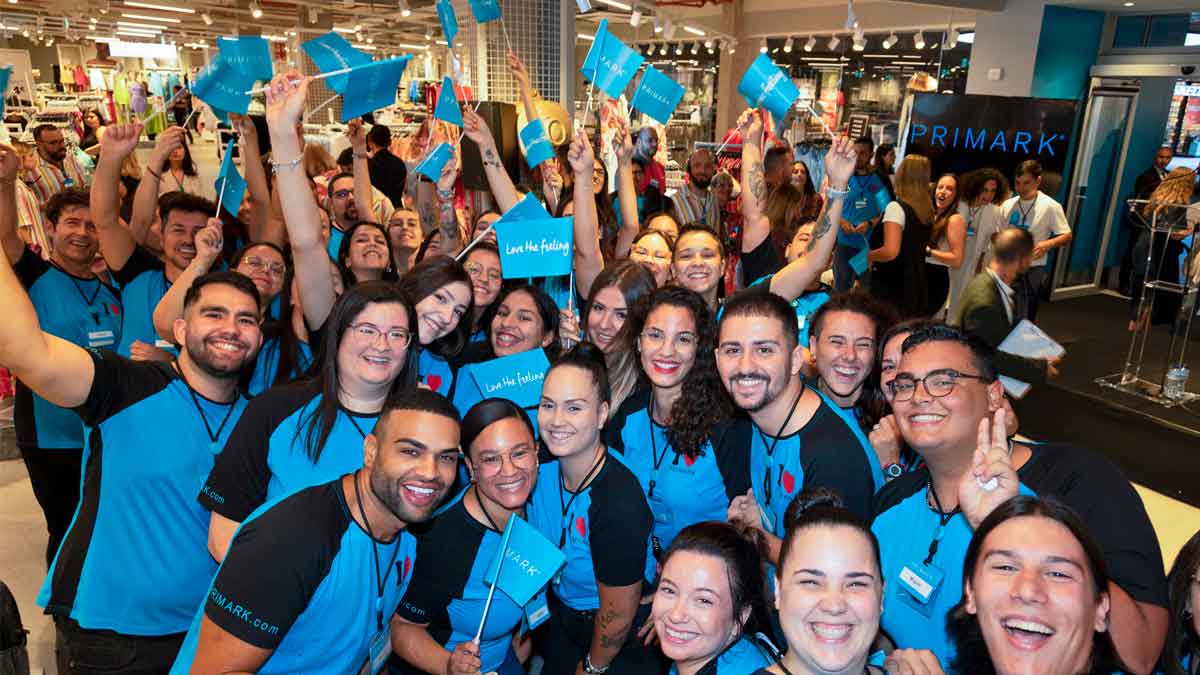 Primark lanza 115 ofertas de empleo.
