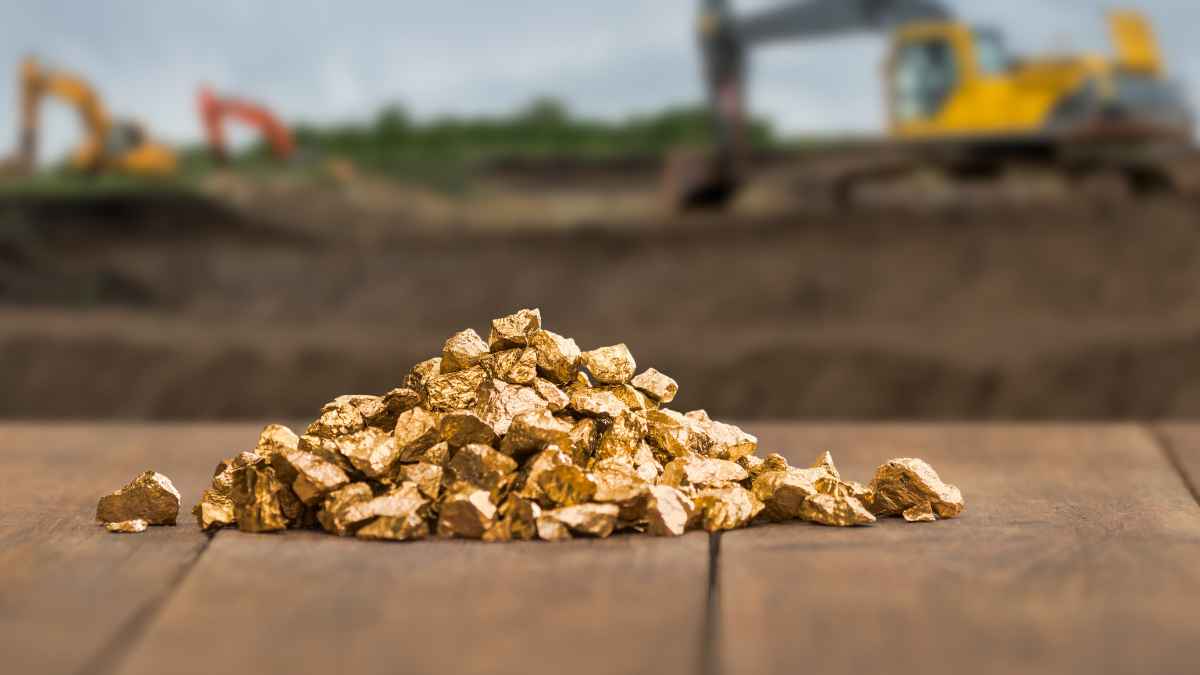 Montón de pepitas de oro descubierto en Auvernia valorado en 4.000 millones de euros