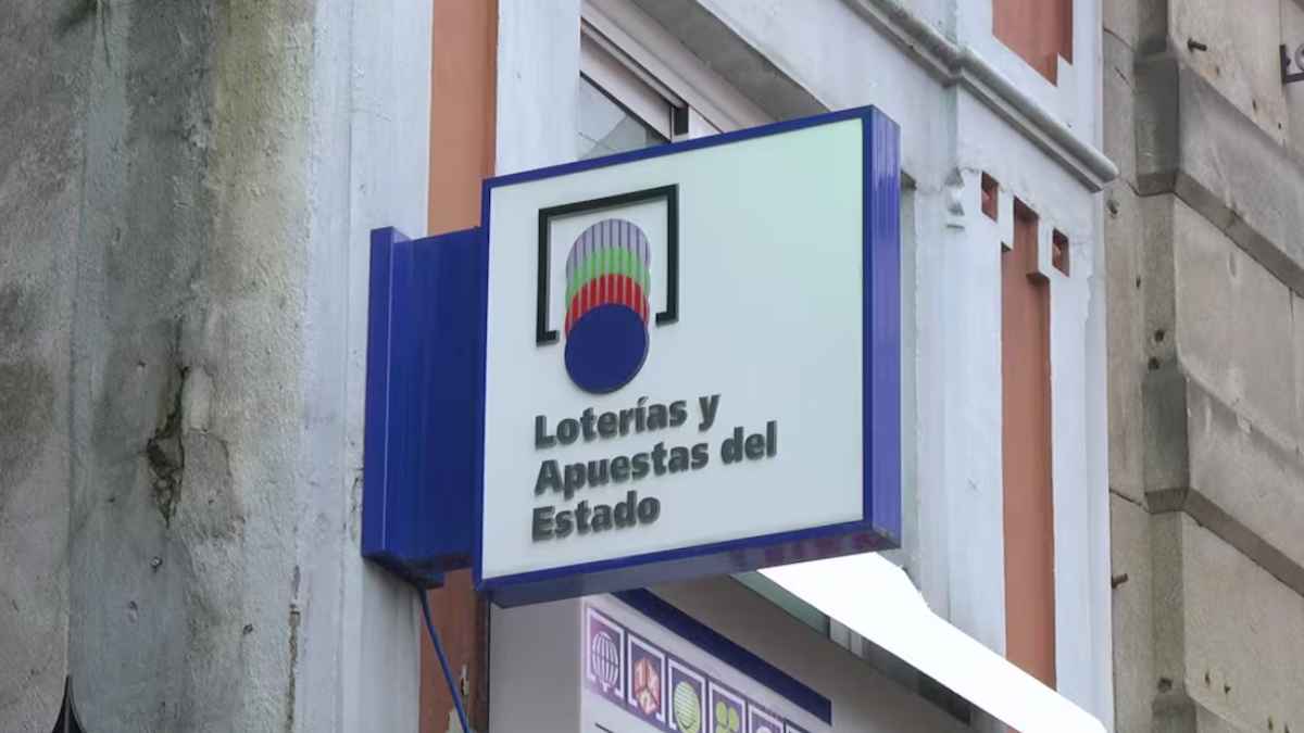 Cartel de Loterías y Apuestas del Estado vinculado al premio de 162 millones de Euromillones cobrado online