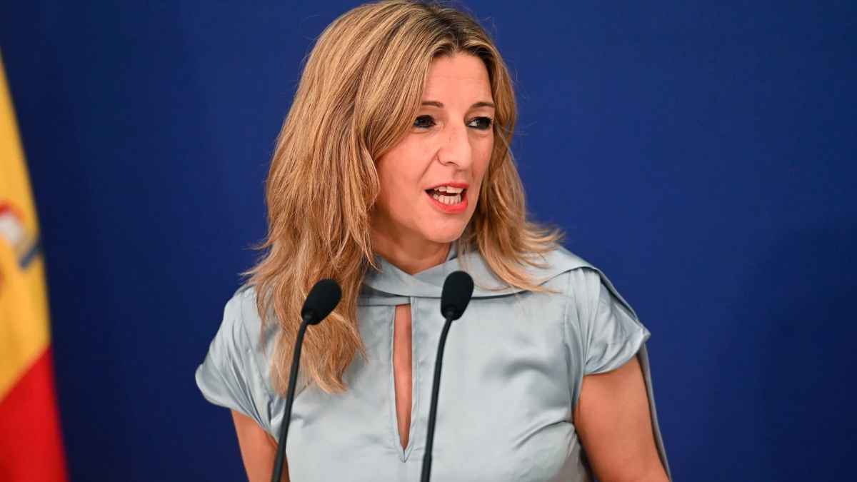Yolanda Díaz, ministra de Trabajo, anuncia la reducción de la jornada laboral a 37,5 horas sin pérdida salarial