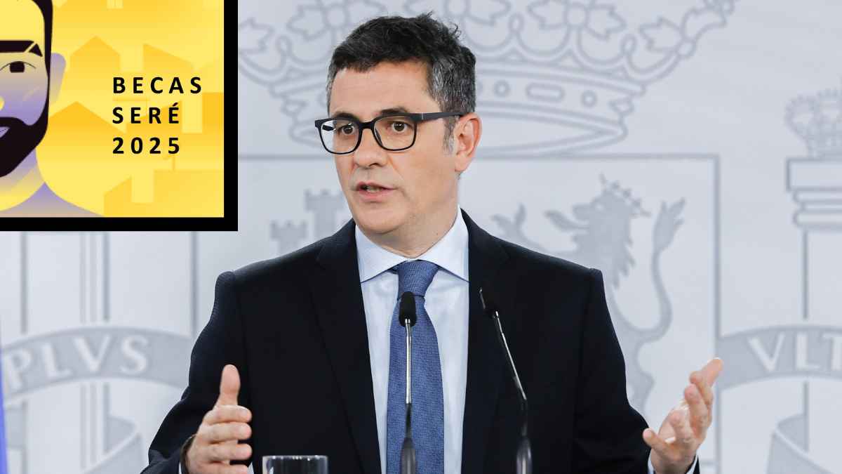 Félix Bolaños presenta las becas SERÉ 2025 para eliminar barreras económicas en la Carrera Judicial