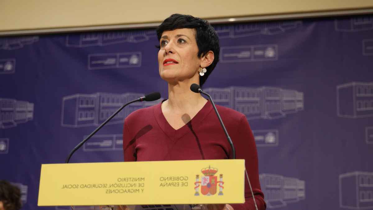 Ministra de la Seguridad Social, Elma Saiz Delgado, anuncia el Ingreso Mínimo Vital de 658 euros tras la subida del 9 %