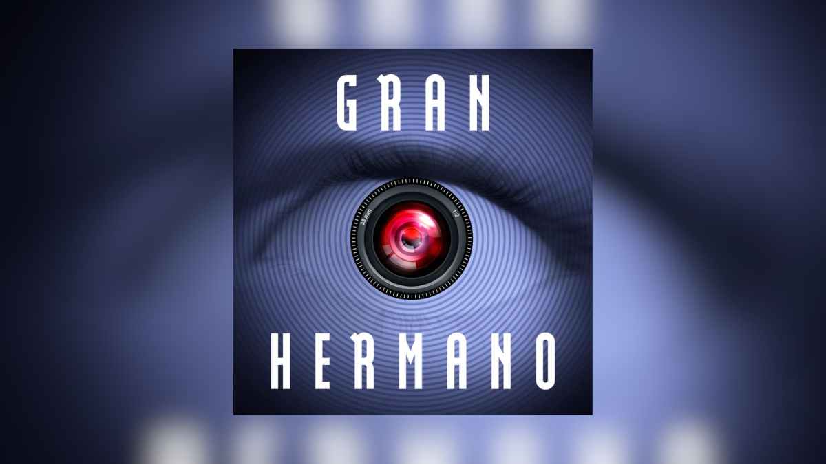 Logotipo de Gran Hermano con el icónico ojo rojo que lanzó a la fama a Jorge Berrocal