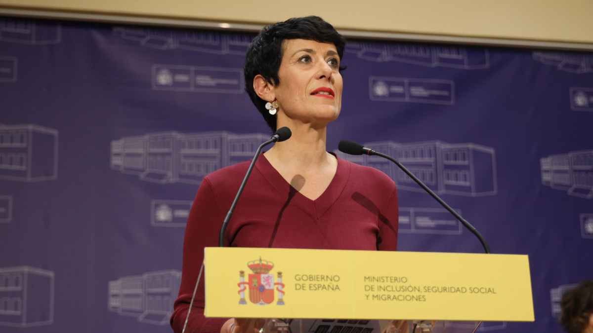 Ministra del Ministerio de Inclusión anuncia jubilación anticipada para profesiones de riesgo