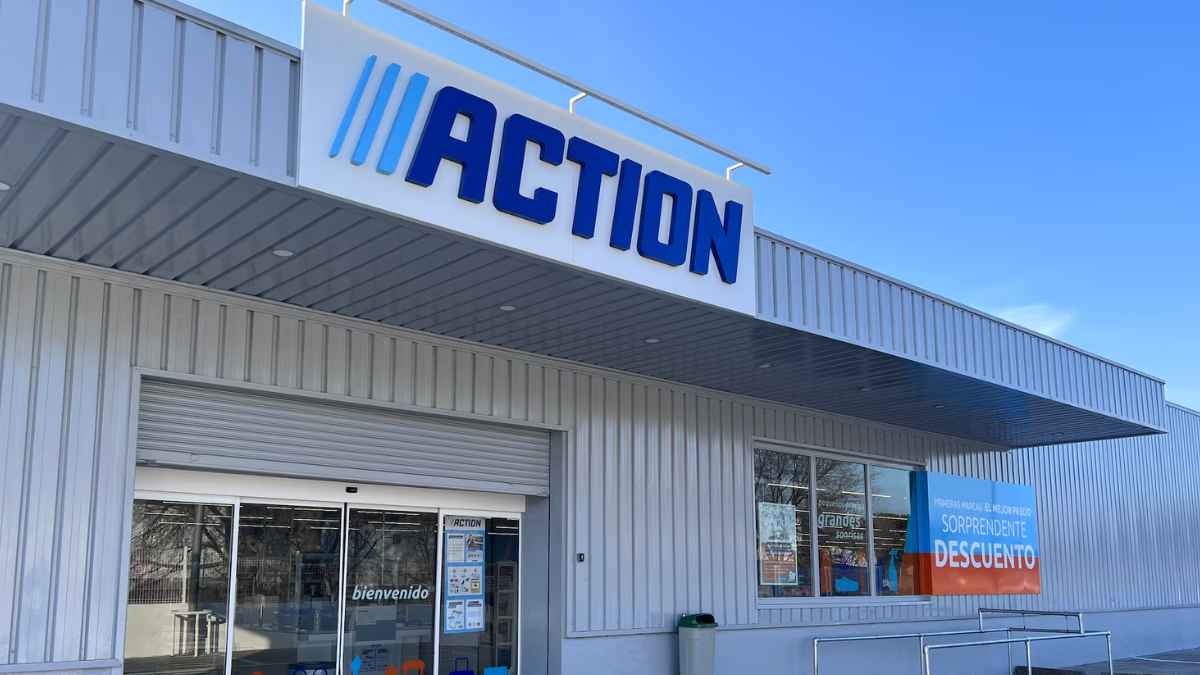 Fachada de una tienda Action en España