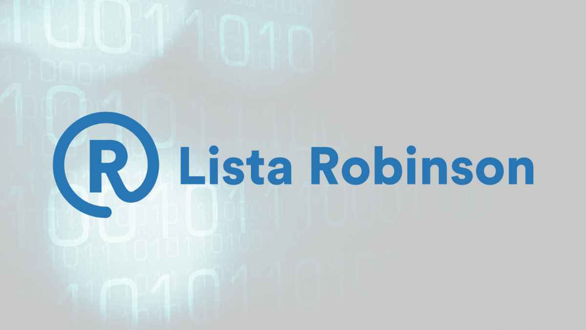 Logo de la Lista Robinson, servicio para evitar publicidad no deseada y llamadas comerciales en España