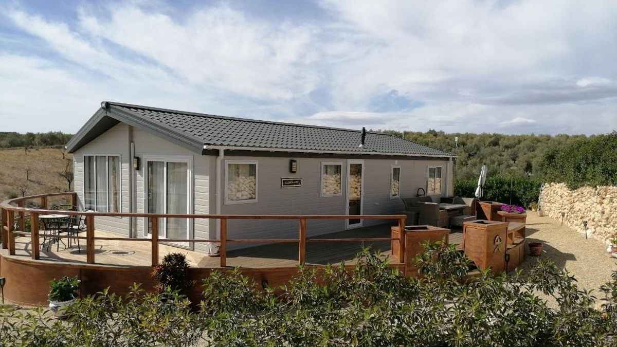 Casa prefabricada instalada ilegalmente en suelo protegido