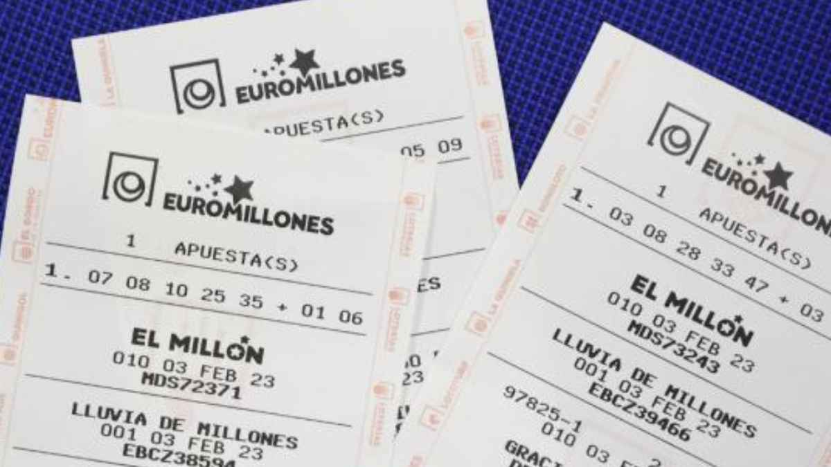 Boletos de Euromillones que anunciaron un bote de 9 millones tras un fallo informático